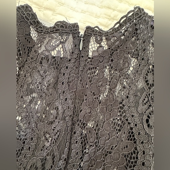 Zara Black Lace Crochet Blouse - Picture 4 of 9